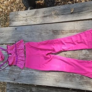 Curtain Call Hippie Pink Ruffle Sequin Costume